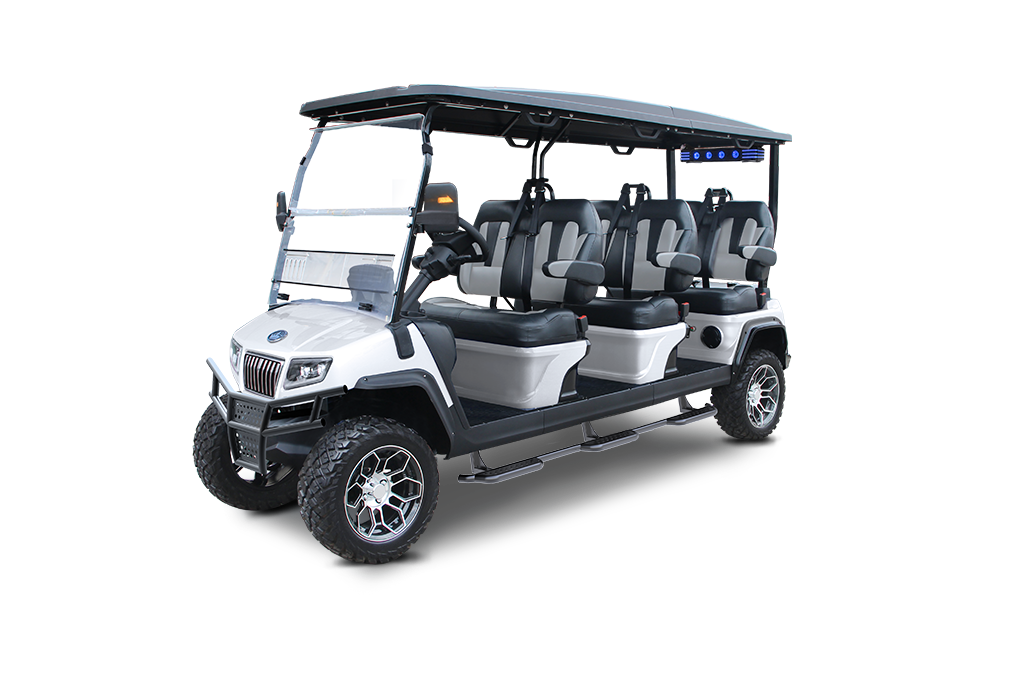 evolution golf carts, club car, yamaha, ez go, icon, denago, alternatives