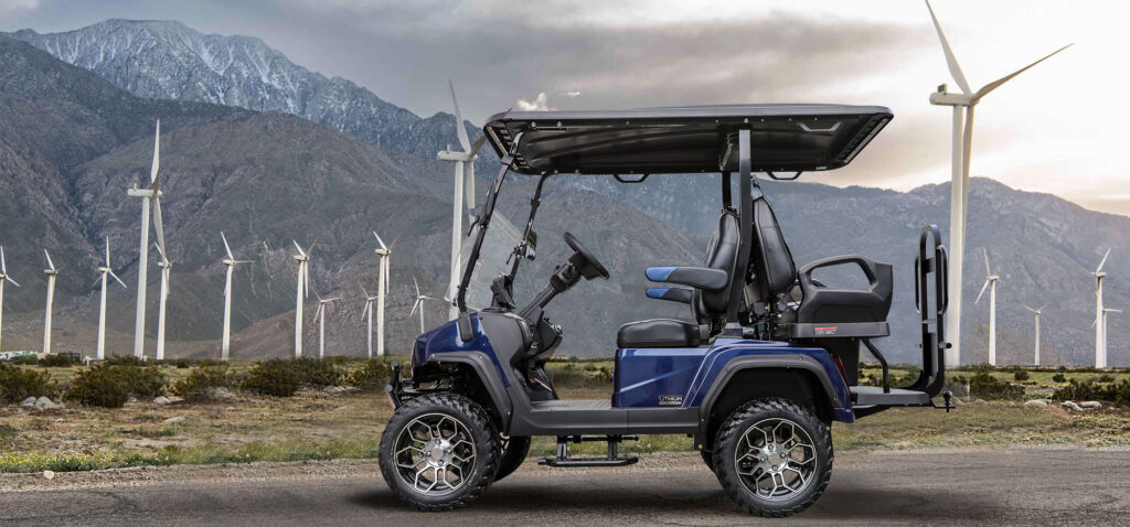 evolution golf carts, best golf carts 2024, golf cart dealer near me, club car, ezgo, icon ev, denago, tomberlin, bintelli, custom golf carts